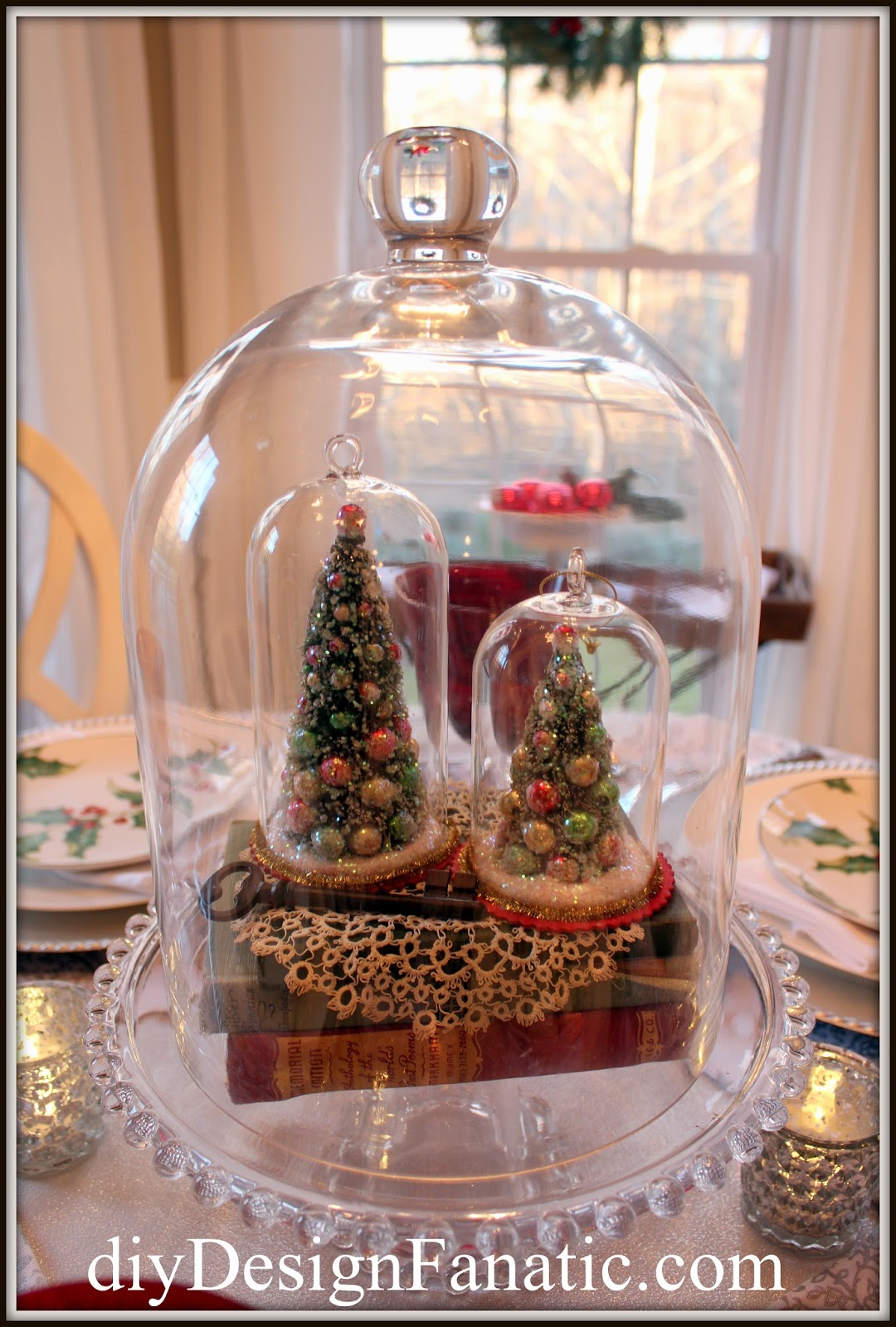 Christmas, Breakfast Room, Christmas tablescape, Christmas decorating, Christmas decorating