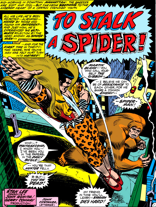 The Peerless Power of Comics! "The Birth of... The Gibbon!"