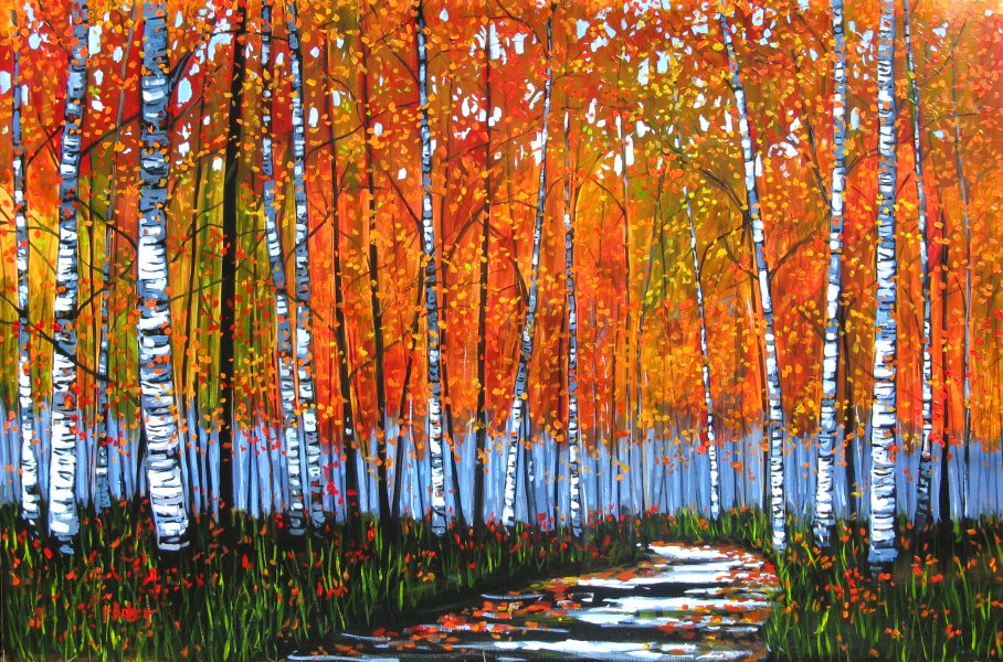 Fall Instructions Painting Acrylic Fall Instructions Painting Acrylic