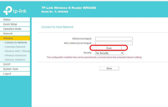 tl wr840n sebagai repeater