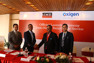 IME Ltd. and Oxigen Services India jointly launch Indo-Nepal Remittance Service 