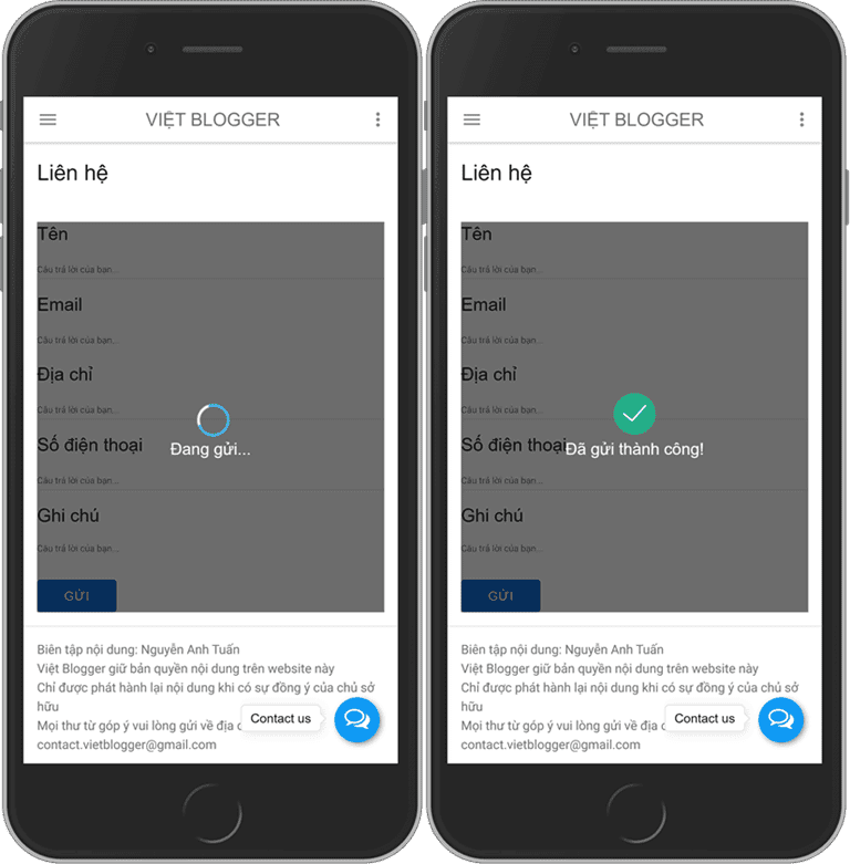 Một số phương pháp validate form hạn chế spam blogger submited form