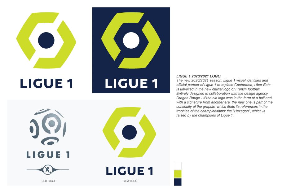 Football teams shirt and kits fan LFP New 2020/21 Ligue 1 & Ligue 2 Logos