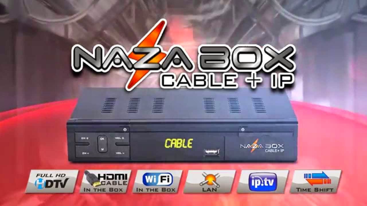 Atualização para o receptor Nazabox Cable+ IP