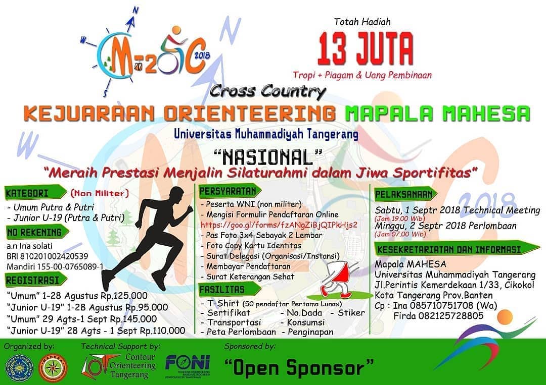 Orienteering Mapala Mahesa • 2018