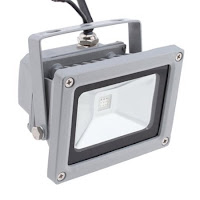 Remote Control 10W RGB Waterproof LED Flood Light (16 Different Color Tones) product image