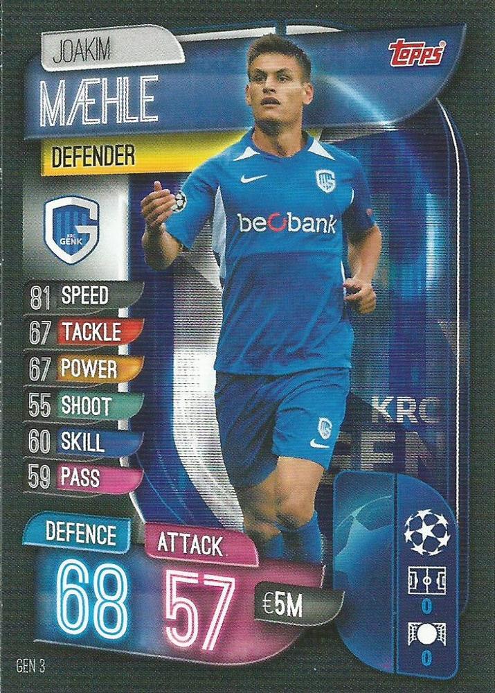 KRC Genk Team Set 19 Cards Match Attax Champions League 2019/ 2020 Lot TOPPS KRC Genk Team Set 19 Cards Match Attax Champions League 2019/ 2020 Lot TOPPS