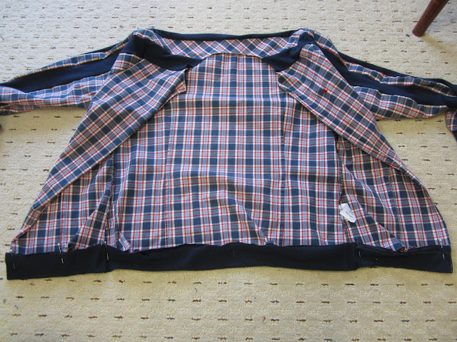 Inspired to Create: Turning Two Shirts into a Jacket