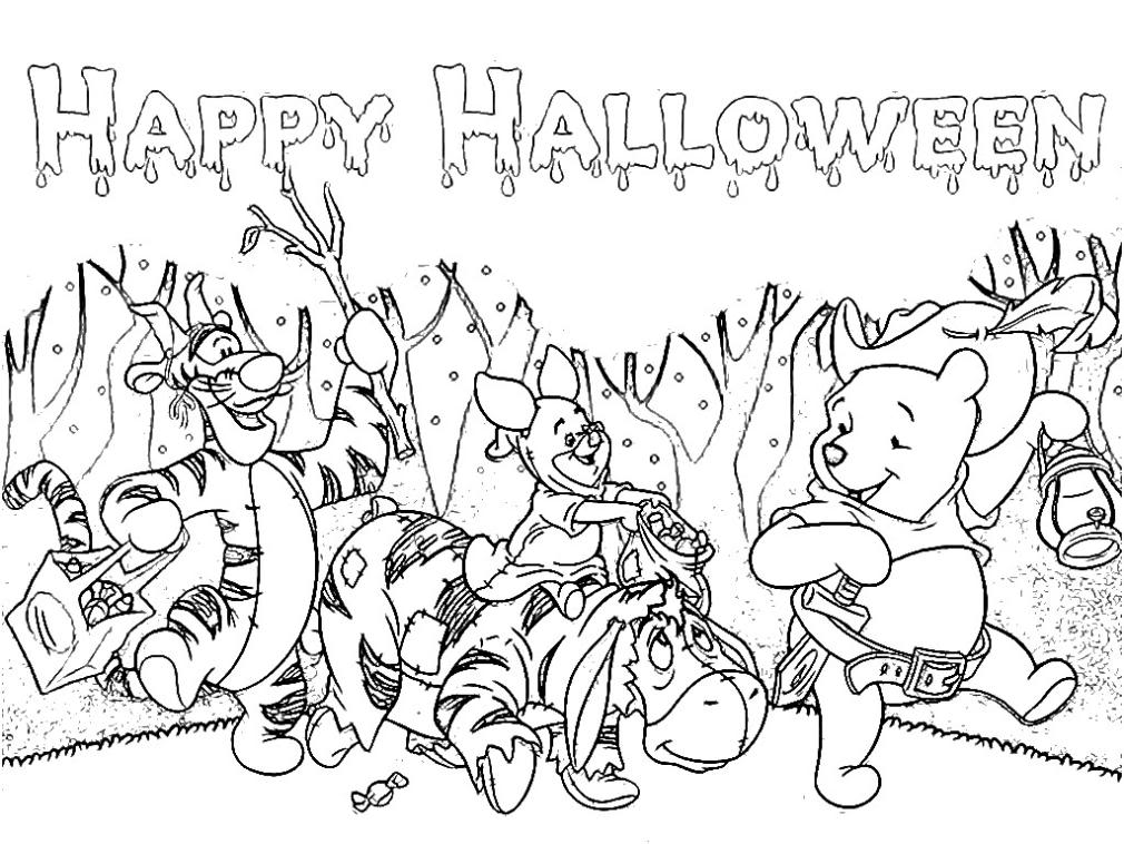 halloween coloring contest pages - photo #33