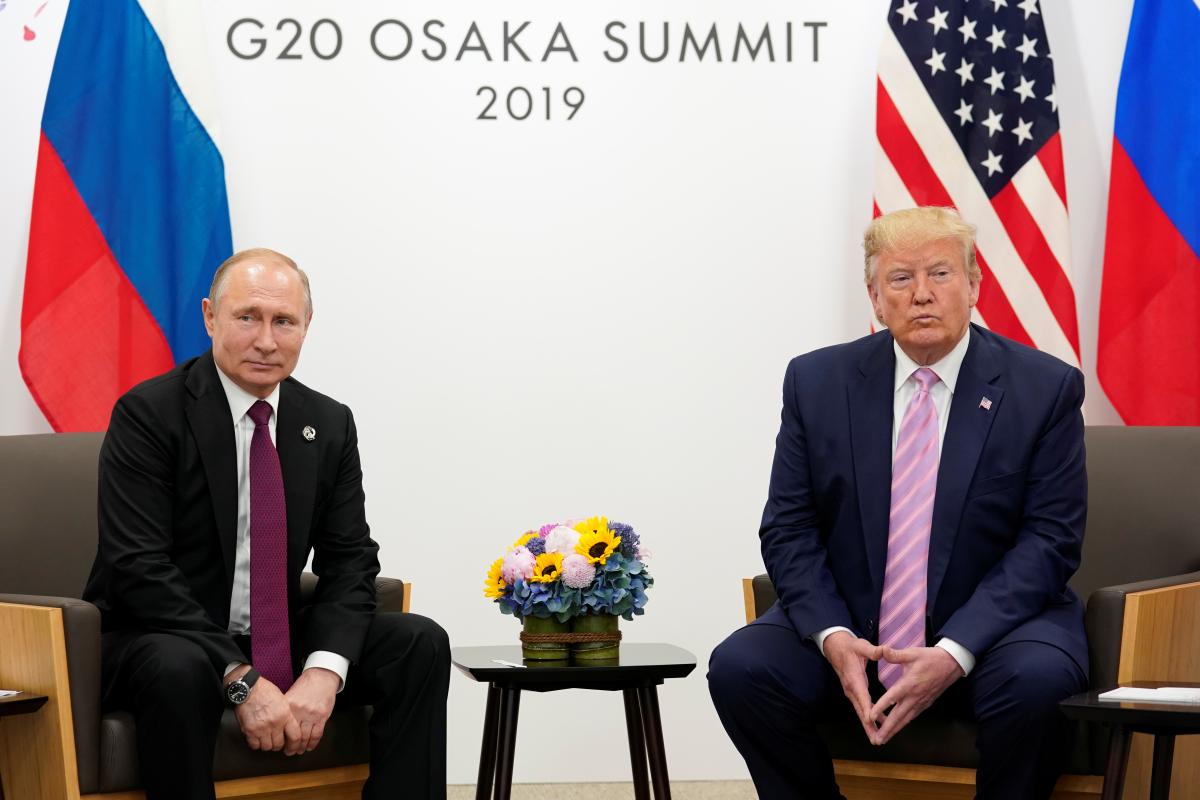 переговоры путина и трампа фото