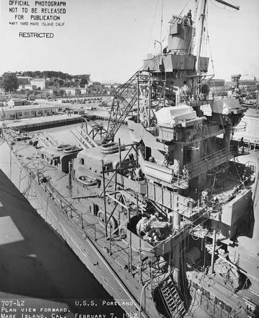 USS Portland, 7 February 1942 worldwartwo.filminspector.com