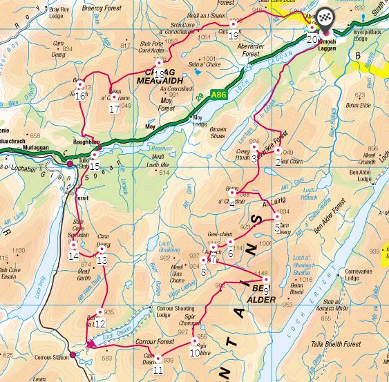 Fleetwood's Long Mountain Challenges Laggan Round 3031 August 2020