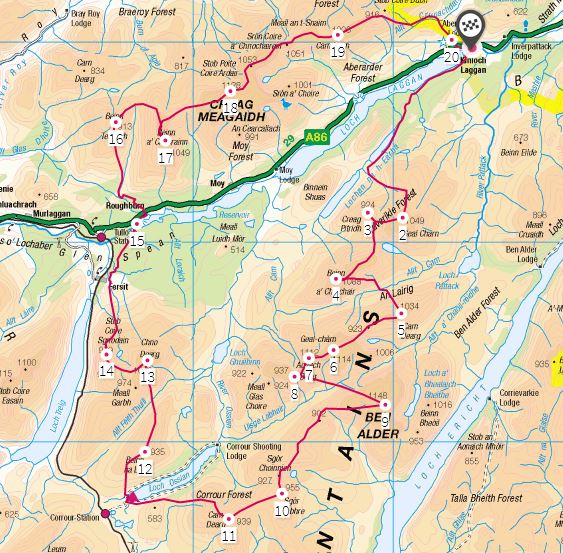 Fleetwood's Long Mountain Challenges: Laggan Round 30-31 August 2020