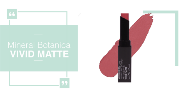 Mineral Botanica Vivid Matte Lipstik Mineral Botanica Vivid Matte Lipstik