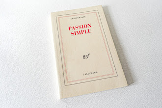 Lundi Librairie : Passion simple - Annie Ernaux