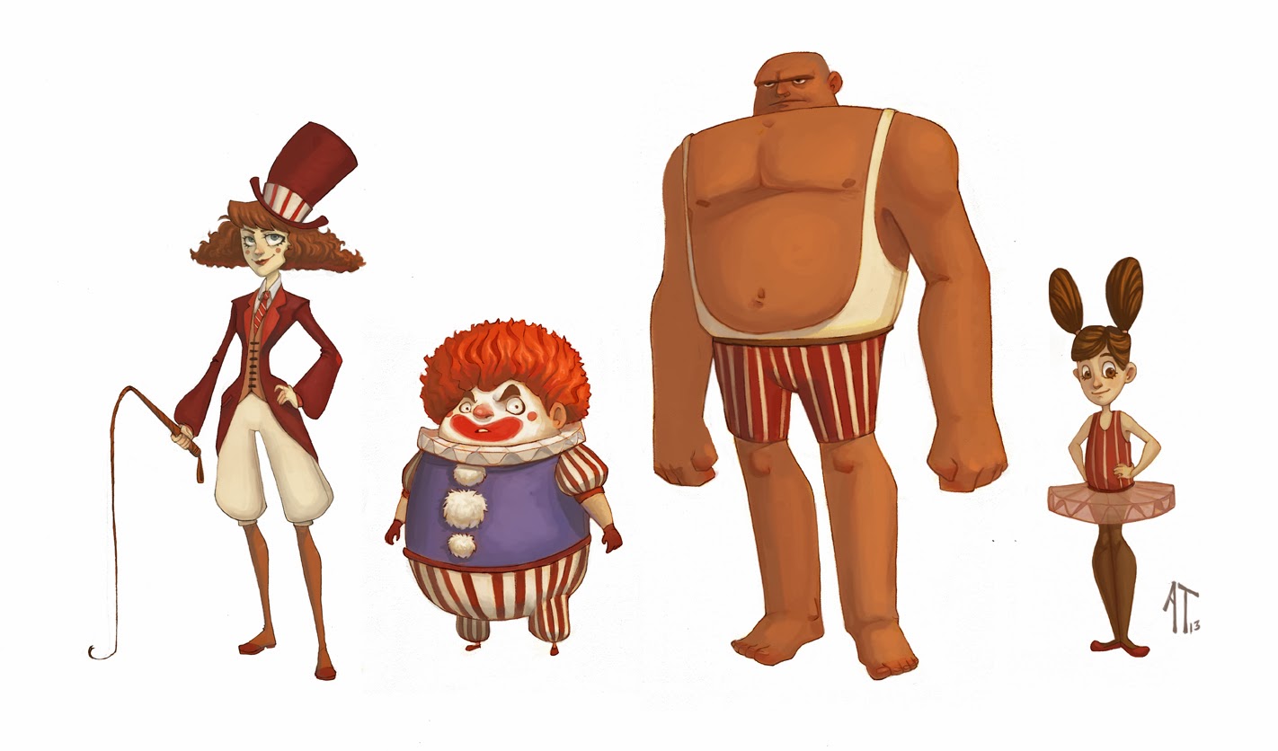 Circus characters