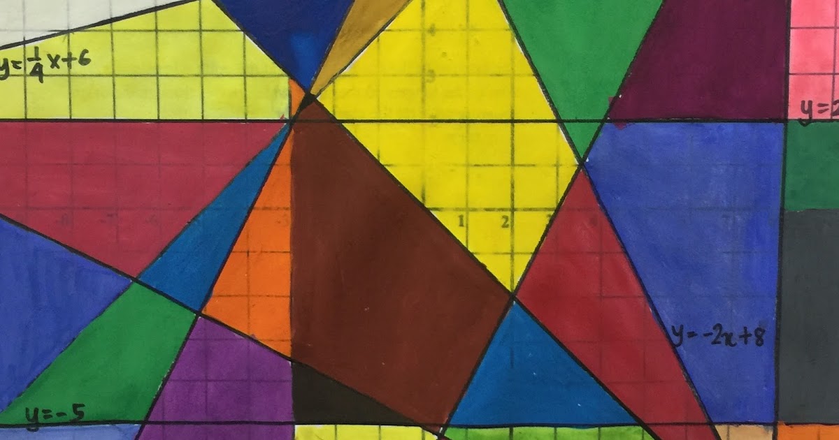 Mathecine MATH PROJECT STAINED GLASS WINDOW