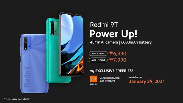 Xiaomi Introduces Redmi 9T in the Philippines
