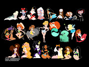 Las princesa Disney (disney pinups wallpaper by mimi na)