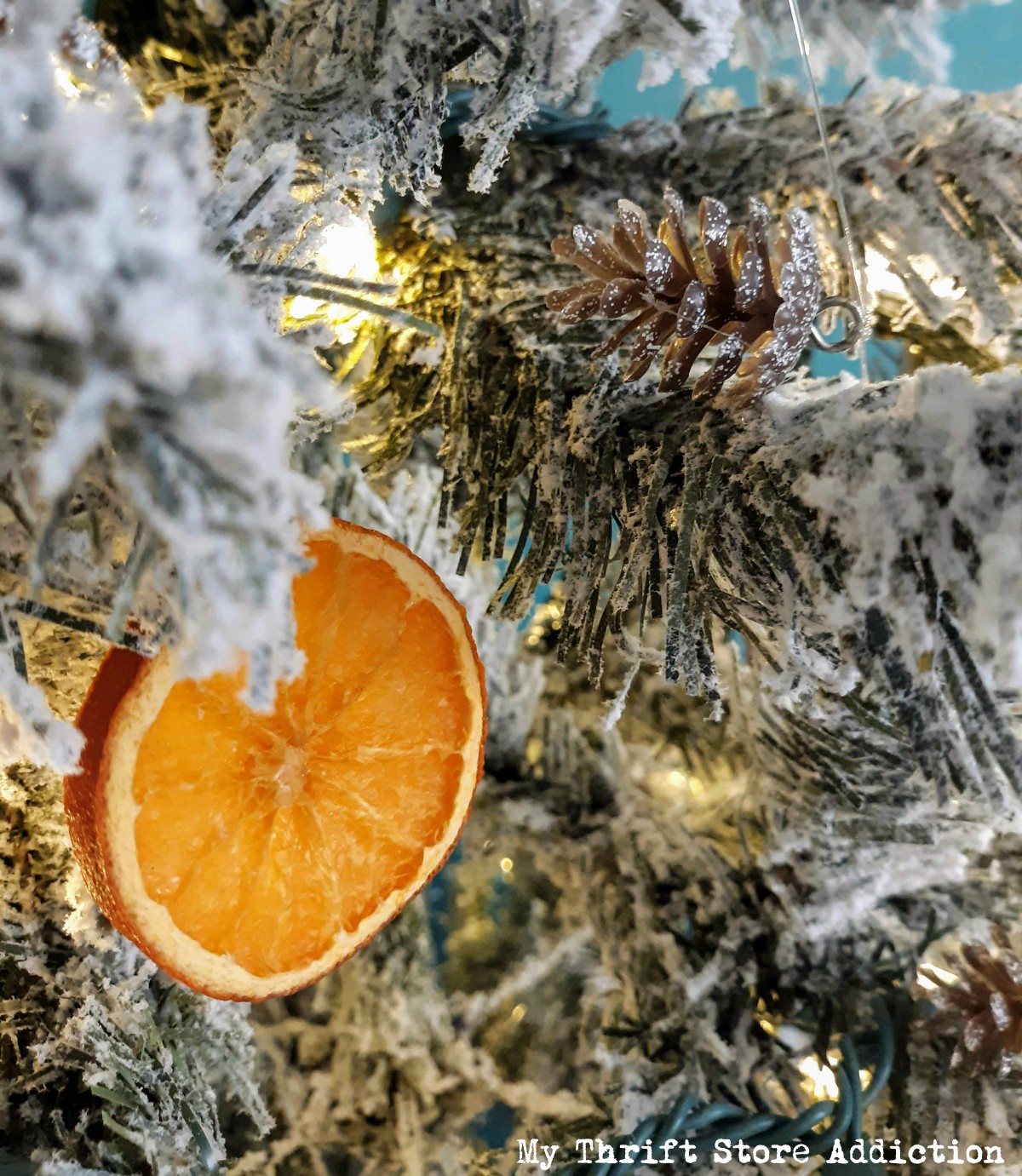 fragrant dried oranges