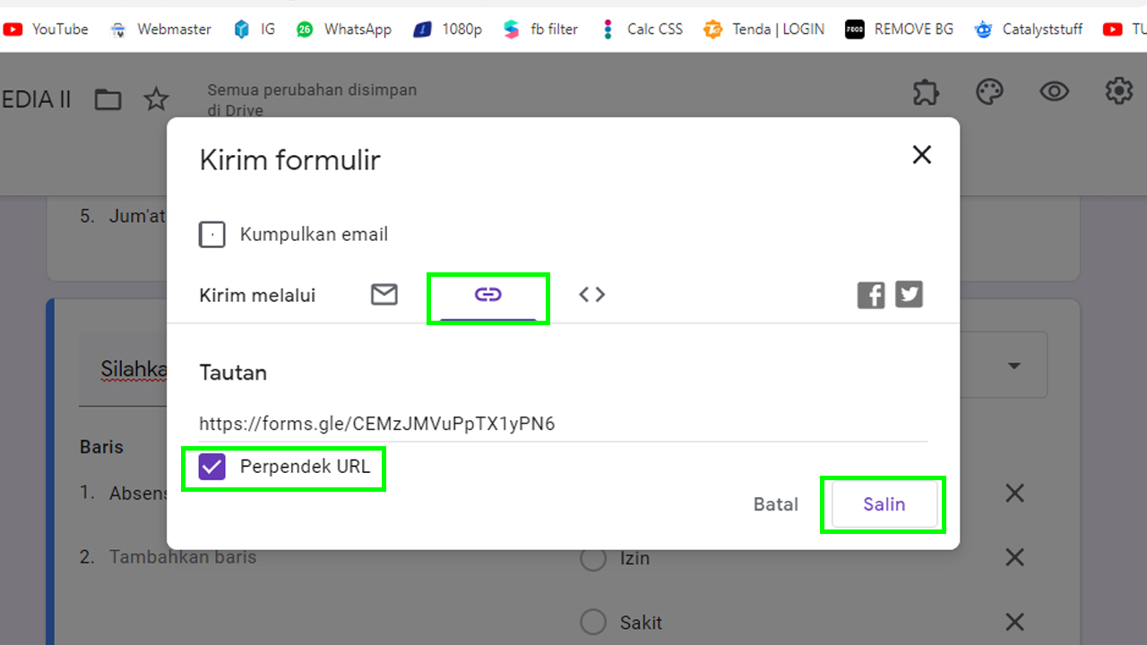 Cara Membuat Absen di Google Form dengan Mudah Cara Membuat Absen di Google Form dengan Mudah