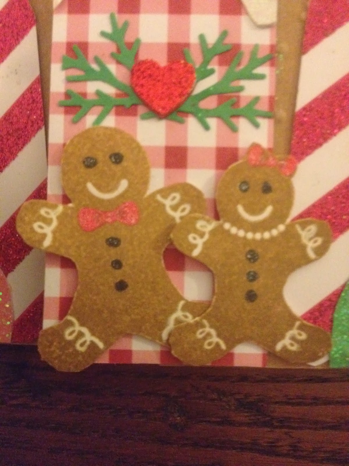ScrapnSew Granny It's a Gingerbread Christmas Card