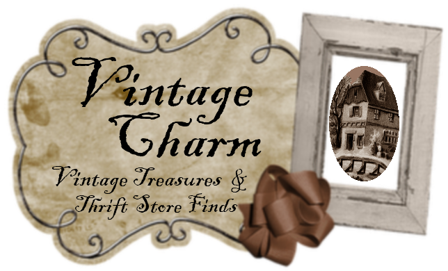 Vintage Charm ~ Vintage Treasures & Thrift Store Finds: Newest