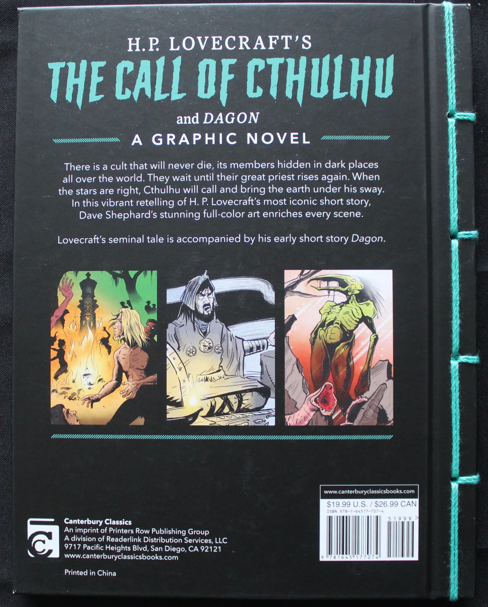 Susurros desde la Oscuridad: The Call of Cthulhu and Dagon (A Graphic