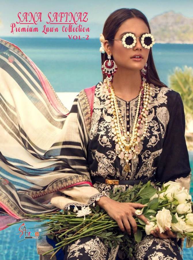 Shree Fab Sana Safinaz Premium Lawn 2 Pakistani Suits