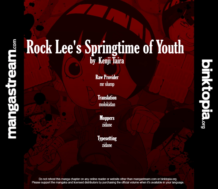 อ่านการ์ตูน Rock Lees Springtime of Youth 2 ภาพที่ 2