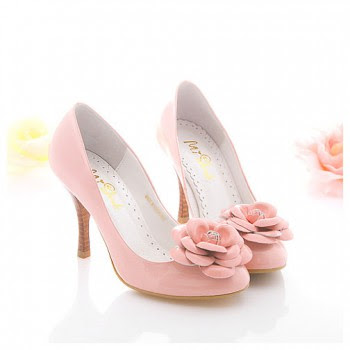 I'll Be His Mrs: Dusky Pink Wedding Shoes for Bride or Bridesmaid
