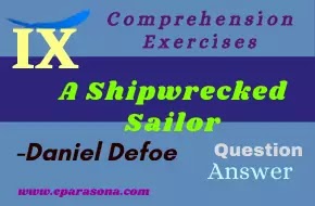 A Shipwrecked Sailor by Daniel Defoe