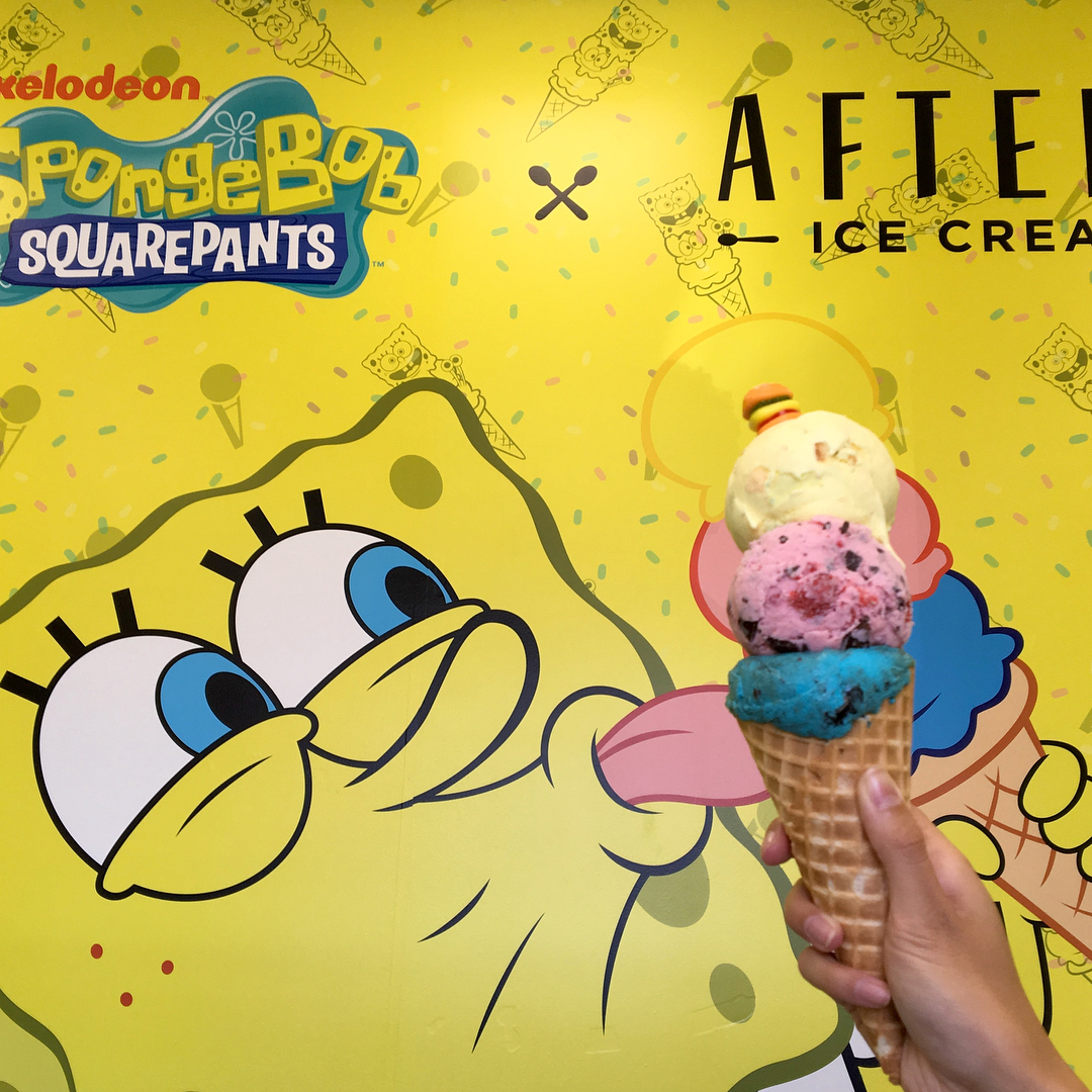 NickALive! Afters Ice Cream Unveils New SpongeBob SquarePants Ice