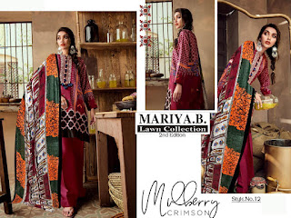 Mariya B Lawn 2nd Edition Pakistani Dress Material