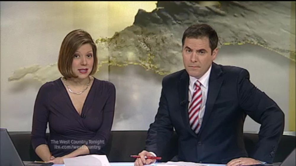 UK Regional News Caps: Vanessa Cuddeford - ITV West Country Tonight