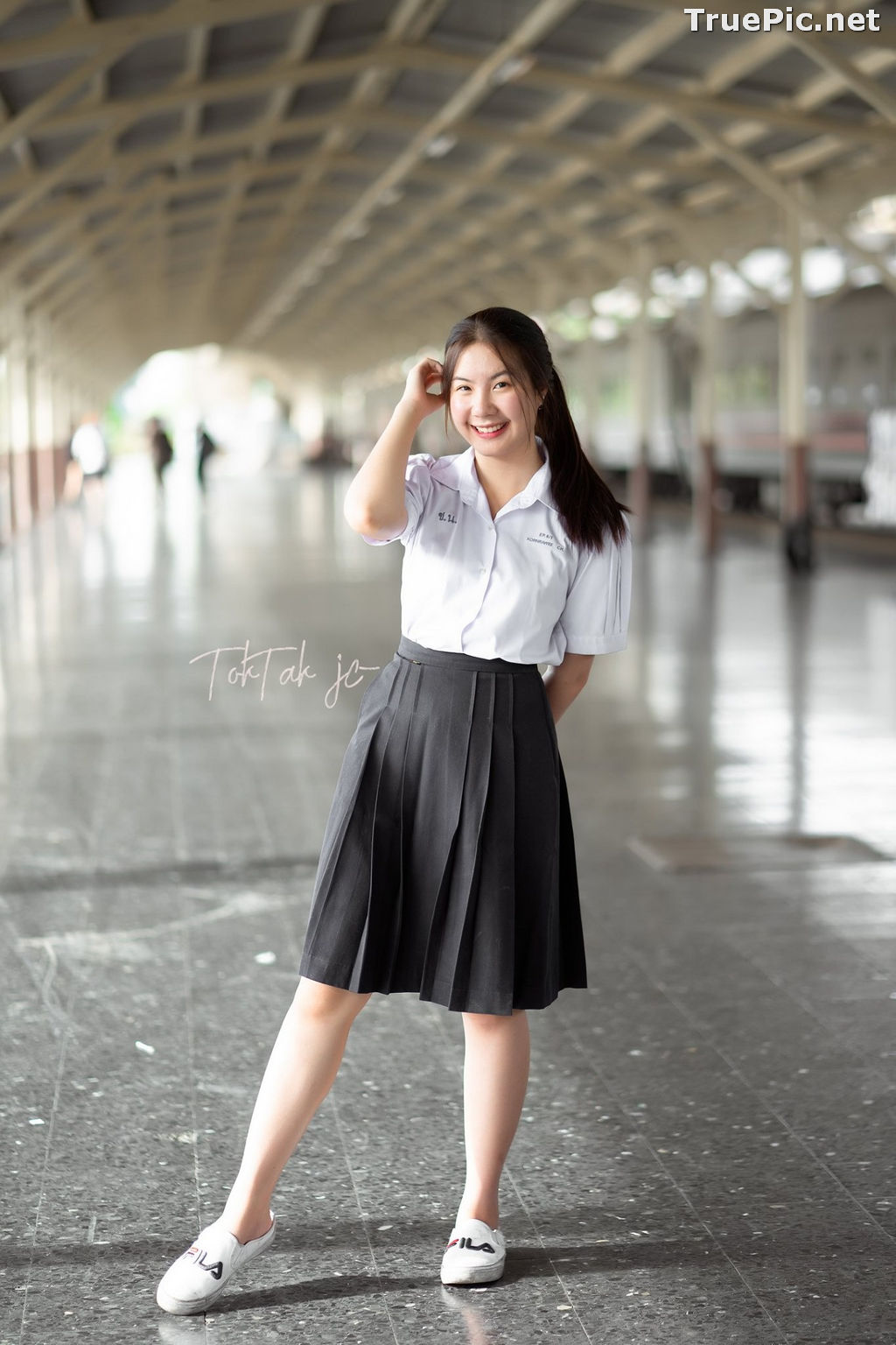 Image Thailand Model - Kornrawee Chokejindachai - Cute Student Girl - TruePic.net - Picture-11