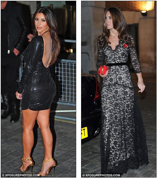 A Royal Snub Kim Kardashian Sends Kate Middleton Freebie