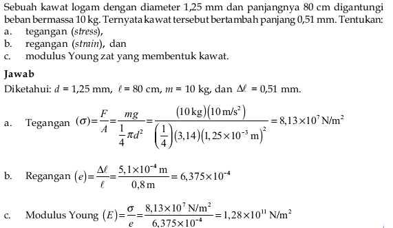 44+ Contoh soal tegangan dan regangan beserta jawabannya ideas in 2021 