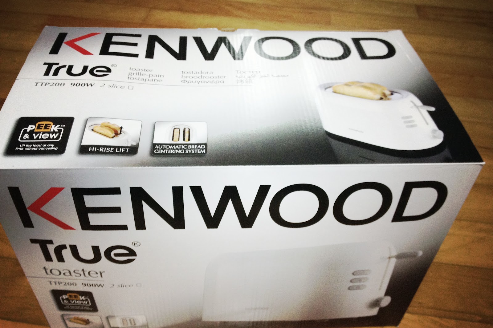 Change the World ..TTP200 KENWOOD TOASTER...