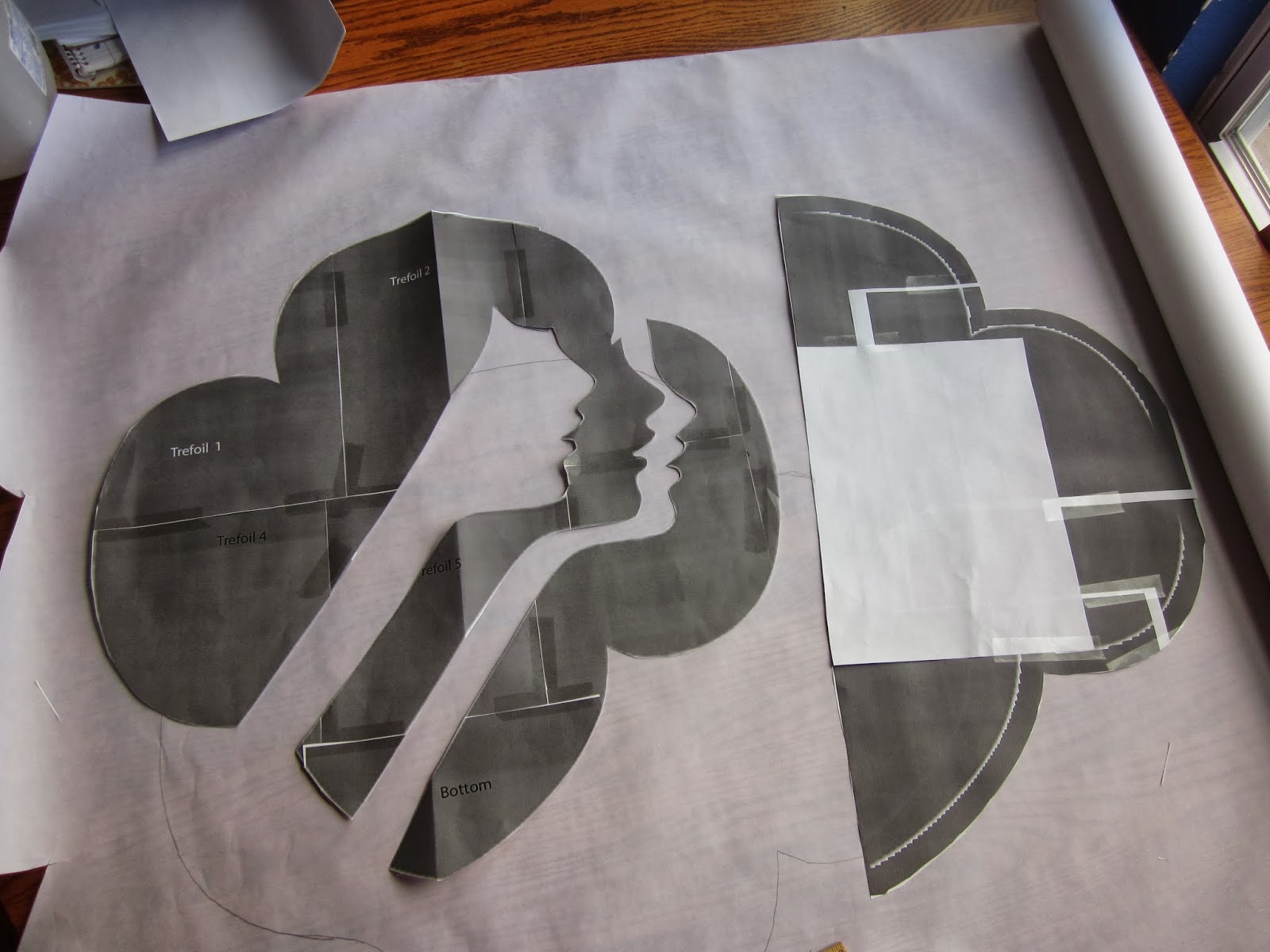 Project Bon Bon: Trefoil Pattern to print