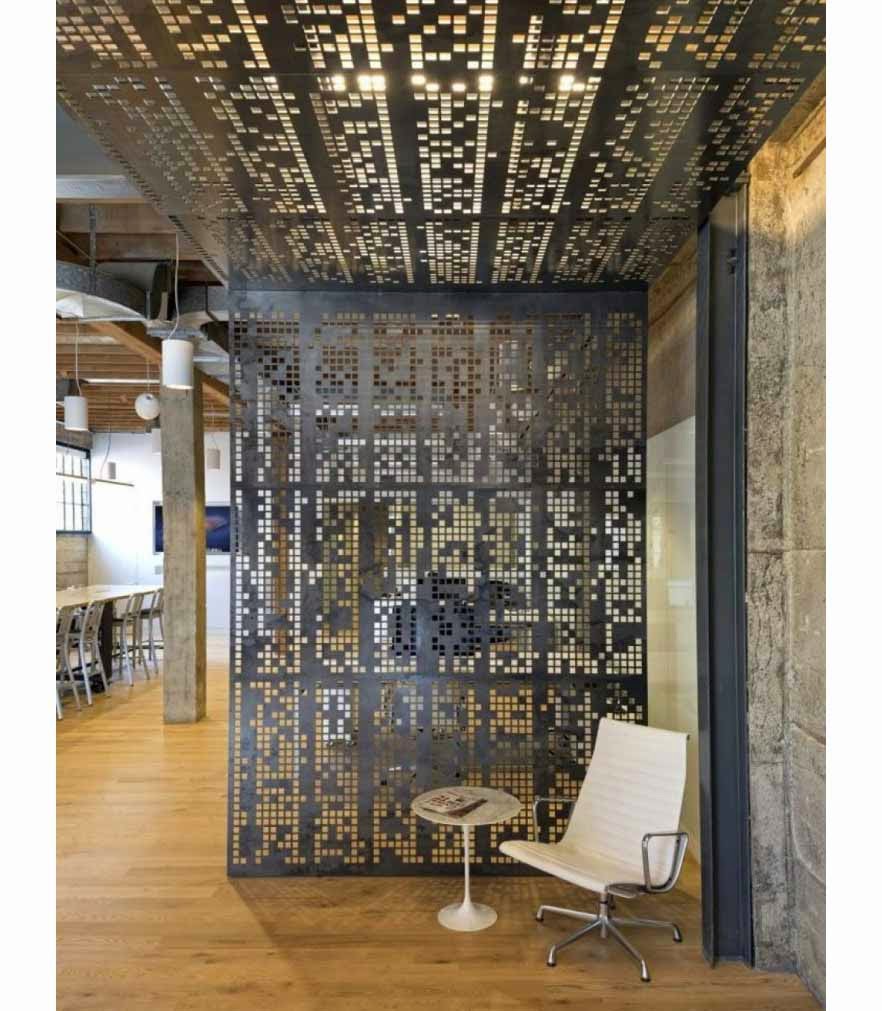 Stylist room dividers with nature theme partition Interior Design Ideas