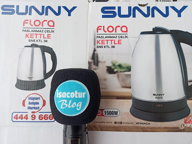 Sunny Flora SN5KTL38 Çelik Kettle Resimleri