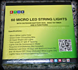 string micro lights led warm