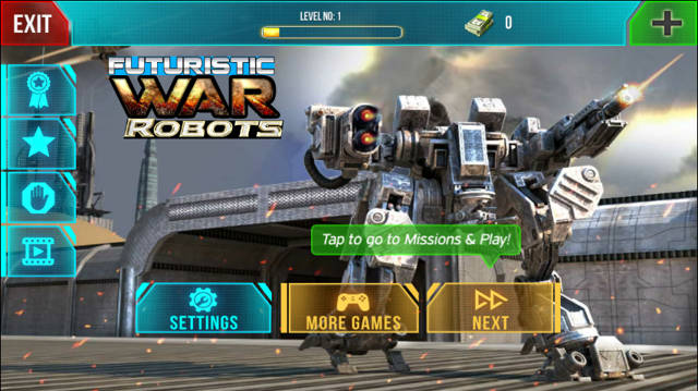 Futuristic War Robots Android 1.1 Full