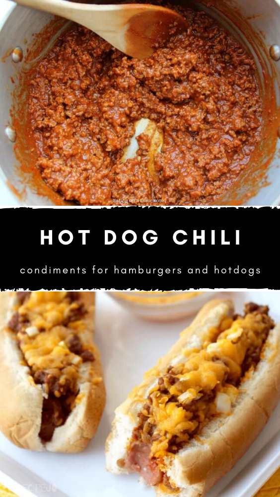 The Best Hot Dog Chili Recipe