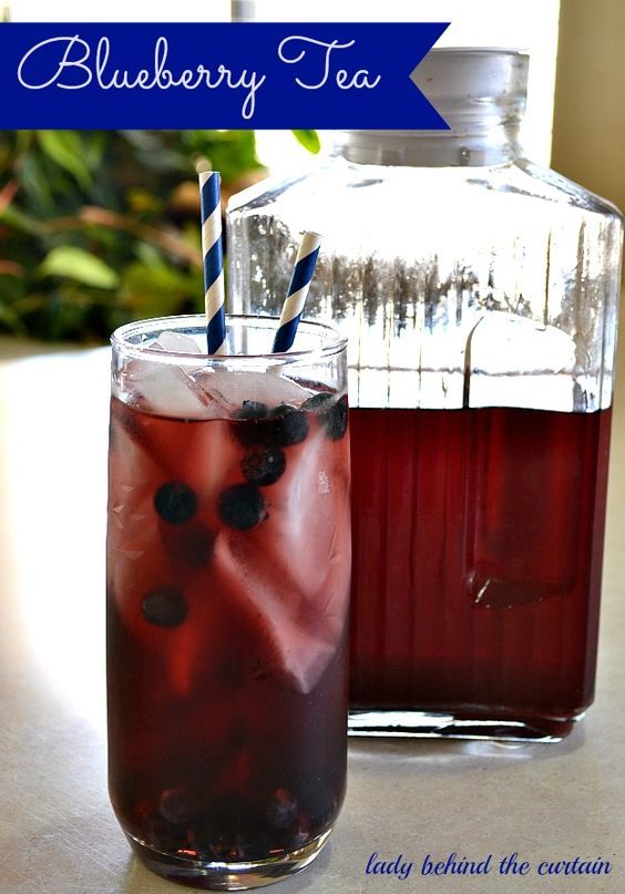 Blueberry Tea Simple Recipe Ideas