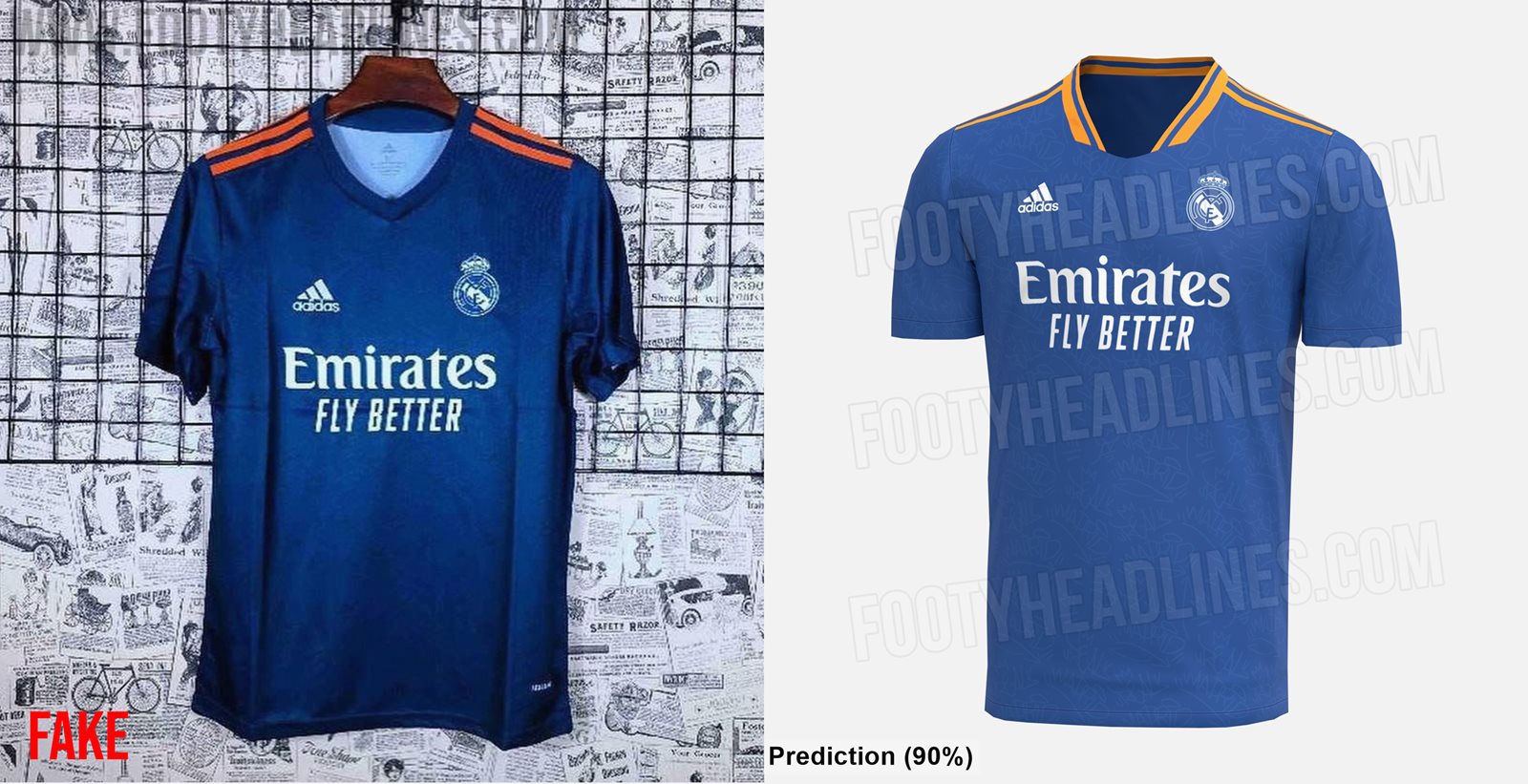 Fake real madrid shirt online - Main Image