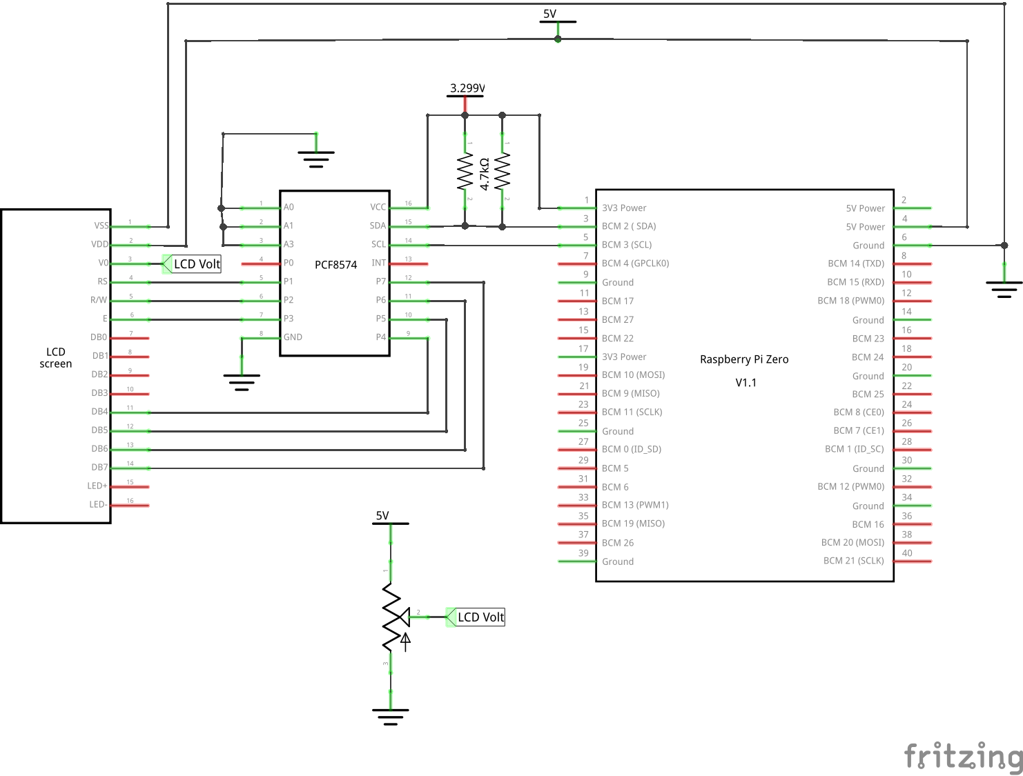Faradio, faradio... Utilizar un LCD mediante el bus I2C con Raspberry