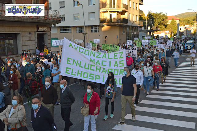 GALERÍA DE IMÁGENES | Béjar grita basta ya y reclama una sanidad digna - 15 de octubre de 2021