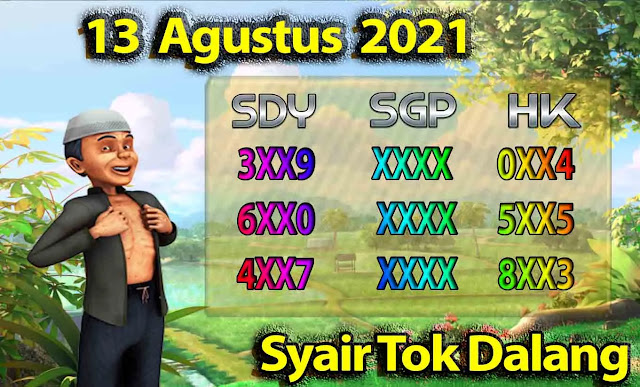 Prediksi Syair Sydney 13 Agustus 2021 Syair Togel Pangkalantoto